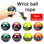 Outdoor Fitness Wrist Ball LED Wrist Ball Trainer Gyro Ball Training Finger Grip Ball Muscle Strength Ball Exercise Equipment