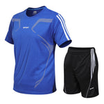 High Quality Loose Men's Sports Suits Quick Dry Running Sets Clothing New Sport Joggers Workout Gym Fitness Jogging Tracksuits