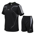 High Quality Loose Men's Sports Suits Quick Dry Running Sets Clothing New Sport Joggers Workout Gym Fitness Jogging Tracksuits