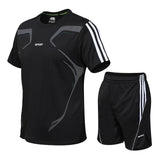 High Quality Loose Men's Sports Suits Quick Dry Running Sets Clothing New Sport Joggers Workout Gym Fitness Jogging Tracksuits