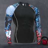 Men's Sportswear Compression Suits Training Clothing Set Training Jogging Sports Running Workout Gym Tights Dry Fit Plus Size