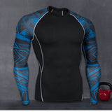 Men's Sportswear Compression Suits Training Clothing Set Training Jogging Sports Running Workout Gym Tights Dry Fit Plus Size