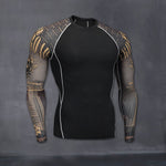 Men's Sportswear Compression Suits Training Clothing Set Training Jogging Sports Running Workout Gym Tights Dry Fit Plus Size