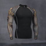 Men's Sportswear Compression Suits Training Clothing Set Training Jogging Sports Running Workout Gym Tights Dry Fit Plus Size