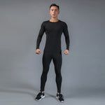 2019 Men's Running Sets Quick Dry 3pcs / sets Compression Sport Suits Basketball Tights Clothing Gym Fitness Jogging Sports