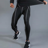 2019 Men's Running Sets Quick Dry 3pcs / sets Compression Sport Suits Basketball Tights Clothing Gym Fitness Jogging Sports