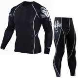 men's Long sleeves t-shirts Crossfit 2018 Fitness bodybuilding men t-shirts MMA Rashgard Fitness Clothing Sports Tops & Tees