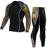 men's Long sleeves t-shirts Crossfit 2018 Fitness bodybuilding men t-shirts MMA Rashgard Fitness Clothing Sports Tops & Tees