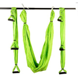 6 color  Strength Decompression yoga Hammock Inversion Trapeze  Anti-Gravity Aerial Traction Yoga Gym strap  yoga Swing  set