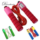 Outdoor Sports Fitness Equipments Bodybuilding Ropes Jump Adjustable Women Mens Lose Weight Tools Rope Skipping Counting