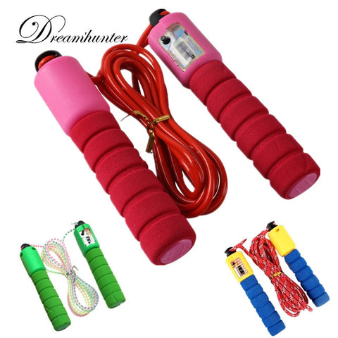 Outdoor Sports Fitness Equipments Bodybuilding Ropes Jump Adjustable Women Mens Lose Weight Tools Rope Skipping Counting