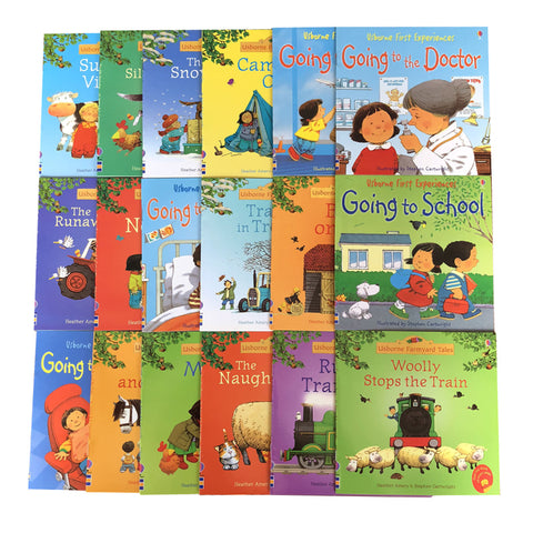 Random choose 5pcs/set 15x15cm Usborne Best Picture Books Children Baby famous Story English Farmyard Tales Series Farm story