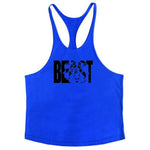 Brand Fitness Clothing Bodybuilding Stringer Tank Top Men Cotton Curved hem Y Back Sleeveless shirt Workout Vest gyms Singlets