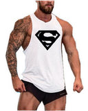 KOSMO MASA Skull Mens Tank Tops Shirt Bodybuilding Fitness Singlet Workout Tank Top Cotton Sleeveless Muscle Vest for Men MC0334