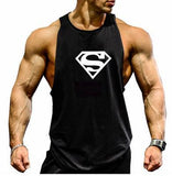 KOSMO MASA Skull Mens Tank Tops Shirt Bodybuilding Fitness Singlet Workout Tank Top Cotton Sleeveless Muscle Vest for Men MC0334