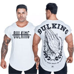 Cross printing Tank Top Men Undershirt Sleeveless Vest Summer Regatas asculino Oversized Muscle Bodybuilding Vest Streetwear