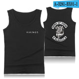 kpop SONS OF ODIN VALHALLA Bodybuilding Tank Tops Men Black O-Neck Tank Top Mens Hip Hop Vikings Casual Work Out Summer Vest 4XL