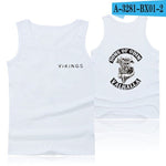 kpop SONS OF ODIN VALHALLA Bodybuilding Tank Tops Men Black O-Neck Tank Top Mens Hip Hop Vikings Casual Work Out Summer Vest 4XL