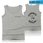 kpop SONS OF ODIN VALHALLA Bodybuilding Tank Tops Men Black O-Neck Tank Top Mens Hip Hop Vikings Casual Work Out Summer Vest 4XL