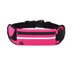 Running Waist Bag Sport Fanny Packs For Music With Headset Hole-Fits Smartphones Sports Bags Fitness Belt Chest Pouch Water Bags