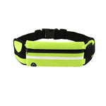 Running Waist Bag Sport Fanny Packs For Music With Headset Hole-Fits Smartphones Sports Bags Fitness Belt Chest Pouch Water Bags