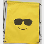 Funny emoticon Waterproof Swimming Storage Backpack Travel Shoulders Bag Storage Shoes Bag Water Sports Travel Portable Bag