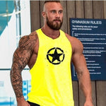 KOSMO MASA Skull Mens Tank Tops Shirt Bodybuilding Fitness Singlet Workout Tank Top Cotton Sleeveless Muscle Vest for Men MC0334