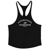 Muscleguys gyms vest Mens Cotton Hoodie Sweatshirts fitness clothes bodybuilding tank top men Sleeveless Tees Shirt tanktops