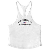 Muscleguys gyms vest Mens Cotton Hoodie Sweatshirts fitness clothes bodybuilding tank top men Sleeveless Tees Shirt tanktops