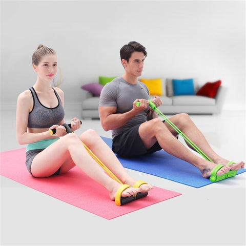 Fitness Resistance Band Rope Tube Elastic Exercise Equipment for Yoga Pilates Workout Latex Tube Pull Rope new arrival